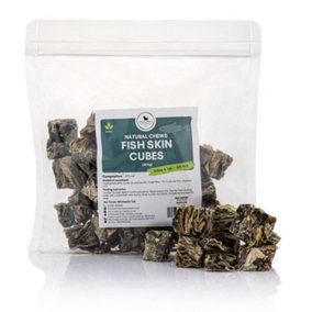 Fish Skin Cubes (300g) Healthy Natural & Tasty Dog Treat