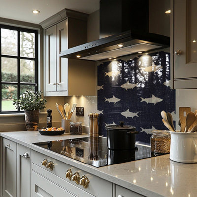 Fish Splash Back designer style