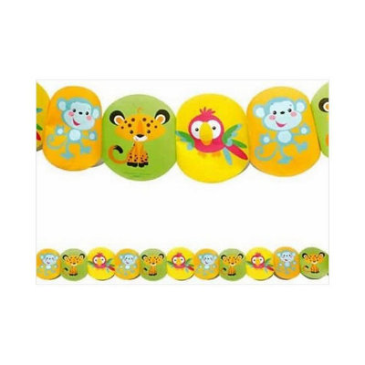 Fisher Price Jungle Animals Garland Multicoloured (One Size)