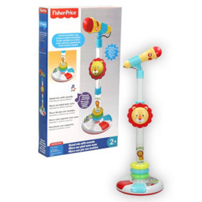 Fisher Price Microphone and Stand with built in Music and Sounds