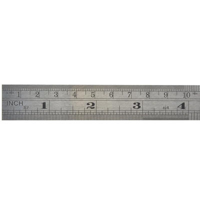 Fisher Stainless Steel Rule Multi Colour (6in / 150mm)