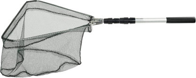 FISHING LANDING NET RETRACTABLE HANDLE, FRESHWATER USE, EXTENDS TO 40 63  INCHES