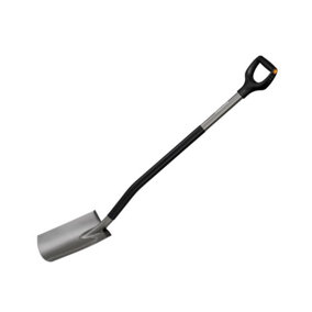 Fiskars 1066710 Ergonomic Rounded Spade Shovel FSK1066710