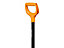 Fiskars 1066717 Solid Metal Rounded Spade Shovel FSK1066717