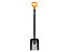 Fiskars 1066718 Solid Metal Shovel Spade D Handle FSK1066718
