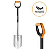 Fiskars 131482 Xact Digging Garden Spade Shovel Medium FSK131482 FiberComp
