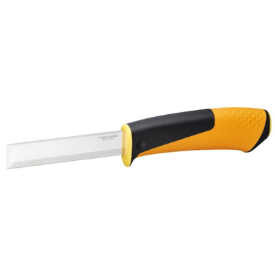 Fiskars Carpenter's Chisel Tool with Sharpener Holster Stay Sharp 1023621