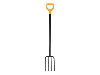 Fiskars Solid Garden Fork for Easy Soil Aeration and Gardening Tasks