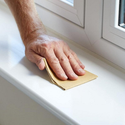 Fit For The Job 5 Large A4 Size Sheets Course Grade Sandpaper for ...