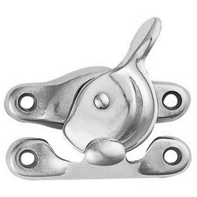 Fitch Pattern Sash Window Fastener 49mm Fixing Centres Satin Chrome ...