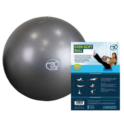Fitness Mad 12 Inch Exer-Soft Ball - Anti-Slip, Burst-Resistant ...