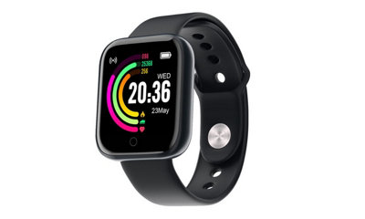 FitPro Adult Fitness tracker and health monitor Black