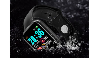 FitPro Adult Fitness tracker and health monitor Black
