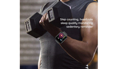 FitPro Adult Fitness tracker and health monitor Black