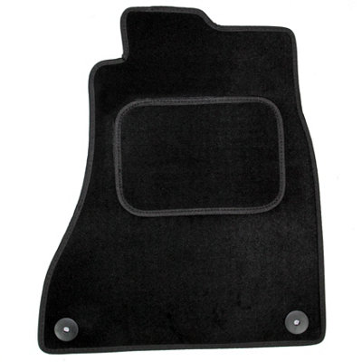 Fits Audi A6 C7 Car Mats Tailored Carpet 2011 to 2018 4pcs Black Floor Set - 3