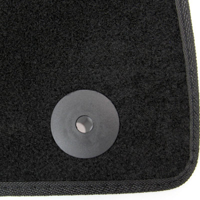 Fits Audi A6 C7 Car Mats Tailored Carpet 2011 to 2018 4pcs Black Floor Set - 7
