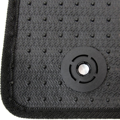 Fits Audi A6 C7 Car Mats Tailored Carpet 2011 to 2018 4pcs Black Floor Set - 8