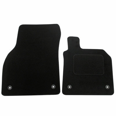 Fits Audi TT Car Floor Mats Mk3 2014 onwards Tailored Carpet 2pc Set Black