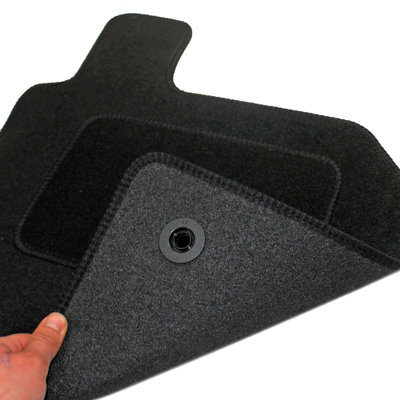 Fits Audi TT Car Floor Mats Mk3 2014 onwards Tailored Carpet 2pc Set Black - 6