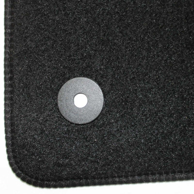 Fits Audi TT Car Floor Mats Mk3 2014 onwards Tailored Carpet 2pc Set Black - 7