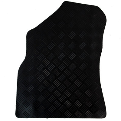 Fits Citroen Berlingo 2008-2018 Tailored Rubber Van Car Mats Black 2pc Floor Set - 5