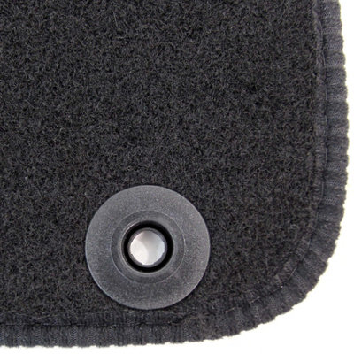 Fits Citroen DS3 2009 to 2018 Tailored Carpet Car Mats Black 4pc Floor Set - 6