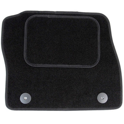 Fits Ford Focus Mk3 2011-2018 Fully Tailored Carpet Car Mats Black 4pc Floor Set