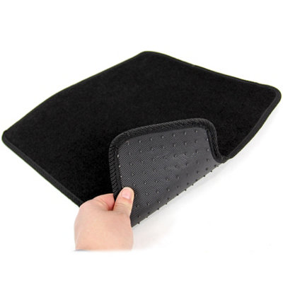 Fits Ford Focus Mk3 2011-2018 Fully Tailored Carpet Car Mats Black 4pc Floor Set - 7