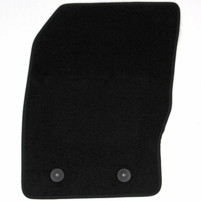 Fits Ford Focus Mk3 2011-2018 Fully Tailored Carpet Car Mats Black 4pc Floor Set - 9