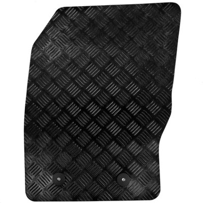 Fits Ford Focus Mk3 2011 - 2018 Tailored Rubber Car Mats Black 4pc Floor Set - 4