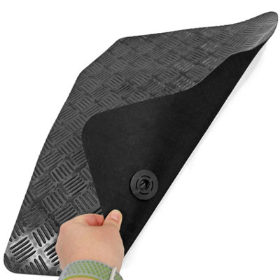 Fits Ford Focus Mk3 2011 - 2018 Tailored Rubber Car Mats Black 4pc Floor Set - 5