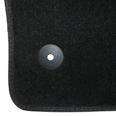 Fits Ford Kuga Car Mats Tailored Carpet 2015 to 2019 4pc Black Floor Set - 6