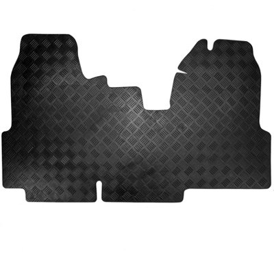 Fits Ford Transit Mk7 2006 to 2013 Tailored Rubber Car Van Floor Front Mat 1pc