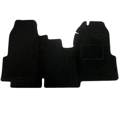 Fits Ford Transit Van Mat Mk7 Tailored Carpet 2006 to 2014 Black Car Floor 1pc