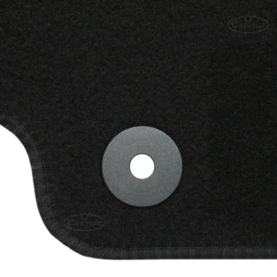 Fits Hyundai i20 Car Floor Mats Tailored Carpet 2015 to 2020 Black 4pc Set - 5