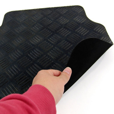 Fits Kia Ceed 2012 to 2018 Tailored Rubber Car Mat 4pcs Black Floor Set Ceed - 7