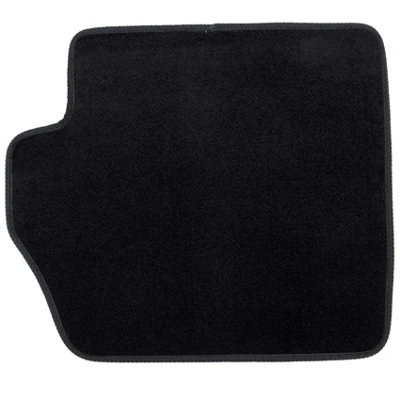 Fits Mazda 2 Car Mats Tailored Carpet 2007 to 2014 4pcs Black Floor Set - 6