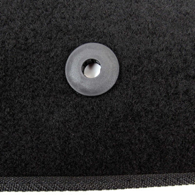 Fits Mazda 2 Car Mats Tailored Carpet 2007 to 2014 4pcs Black Floor Set - 8