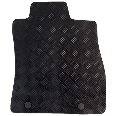Fits Nissan Juke Car Mats Tailored Rubber 2010 to 2019 4pc Black Floor Set - 4