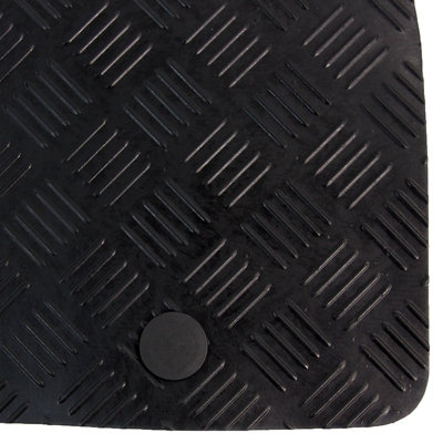 Fits Nissan Juke Car Mats Tailored Rubber 2010 to 2019 4pc Black Floor Set - 8