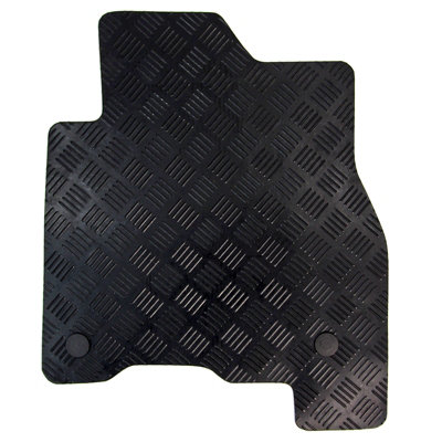 Fits Nissan Leaf Car Floor Mats 2018 onwards Tailored Rubber 4pc Set Black