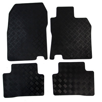 Fits Nissan Qashqai Mk2 Car Mats Tailored Rubber 2014 to 2020 4pc Floor Set