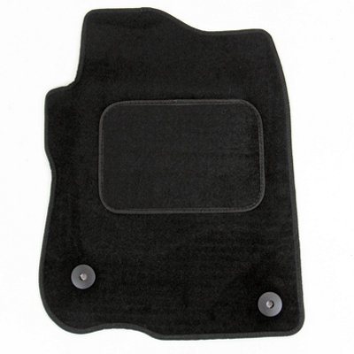 Fits Peugeot 208 2012-2019 Tailored Carpet Car Mats Black 4pc Floor Set - 5