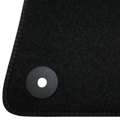 Fits Peugeot 3008 Car Mats Tailored Carpet 2017 onwards 3pc Black Floor Set - 6