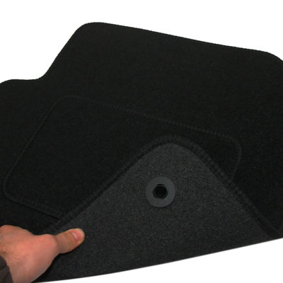 Fits Peugeot 3008 Car Mats Tailored Carpet 2017 onwards 3pc Black Floor Set - 7