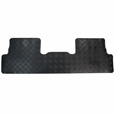 Fits Peugeot 3008 Mk2 Car Mats Tailored Rubber 2017 onwards 3pc Black Floor Set - 6