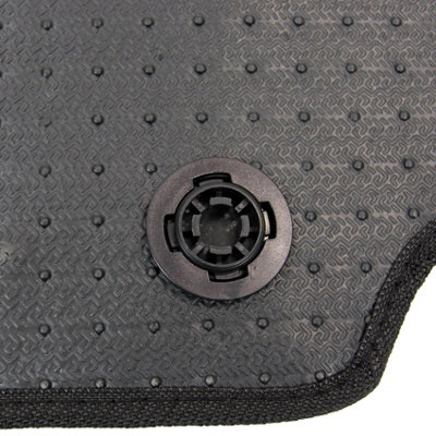 Fits Renault Kadjar Car Mats Tailored Carpet 2015 onwards 4pc Black Floor Set - 6