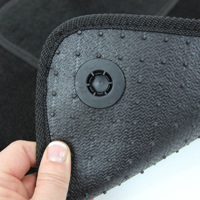 Fits Renault Megane Mk3 2008 - 2016 Tailored Carpet Car Mats Black 4pc Floor Set - 6