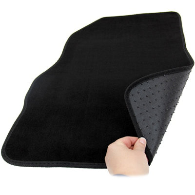 Fits Renault Megane Mk3 2008 - 2016 Tailored Carpet Car Mats Black 4pc Floor Set - 9
