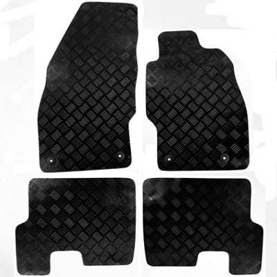 Fits Vauxhall Corsa D E Car Mats Tailored Rubber 2006 to 2019